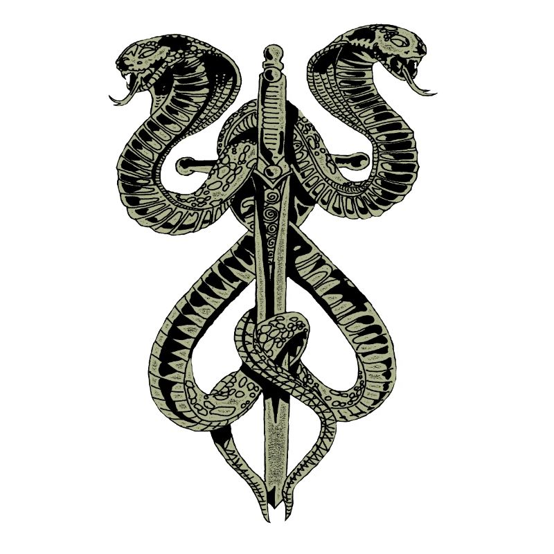 Épée de serpent Gothique Mode Fun Fun