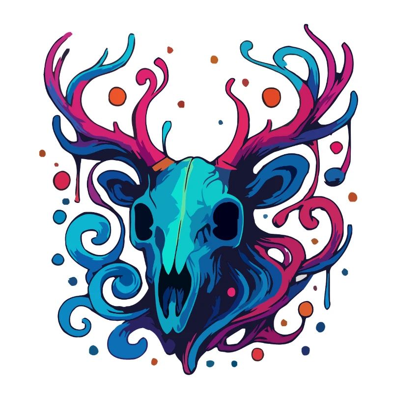 Antler Skull