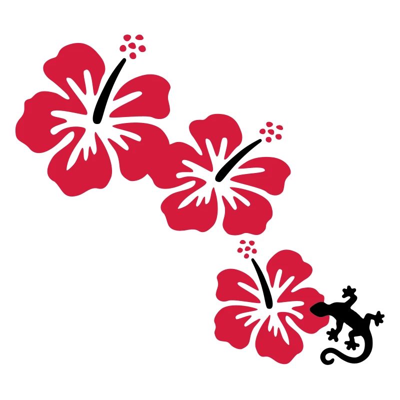 HIBISCUS mit GECKO