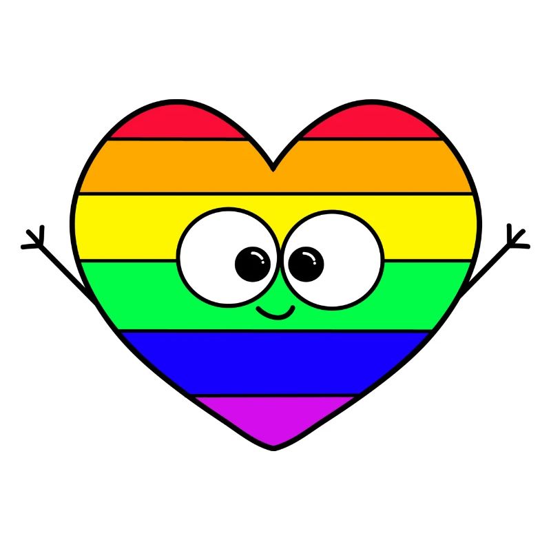 Rainbow Heart