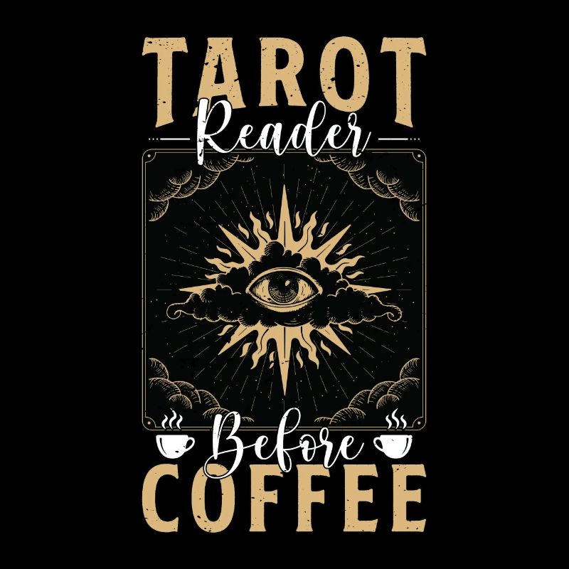 Tarot Reader Before Fortune Telling Coffee Lover