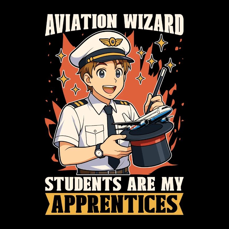 Flight Instructor Aviation Wizard Flight Trainer