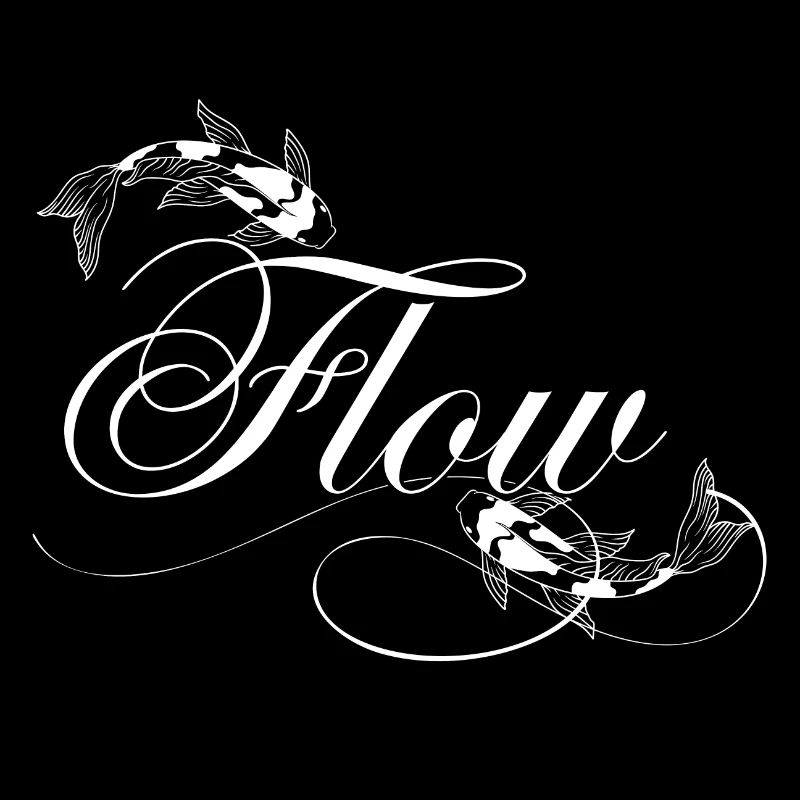 Flow. Koi Fish.