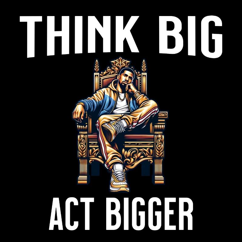 Think Big, Act Bigger - Motivational Design