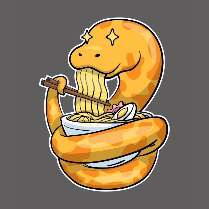 Königspython Isst Ramen