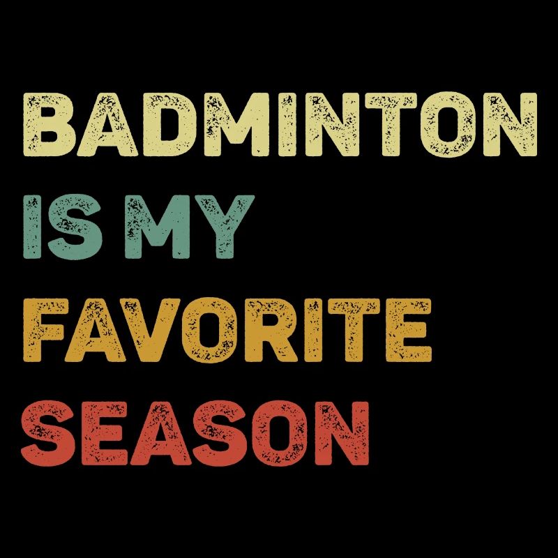 Le badminton est ma saison rétro préférée