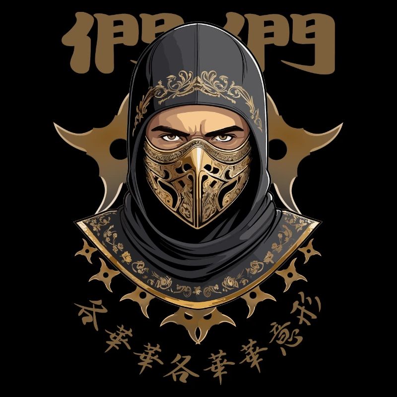 Guerrier samouraï ninja