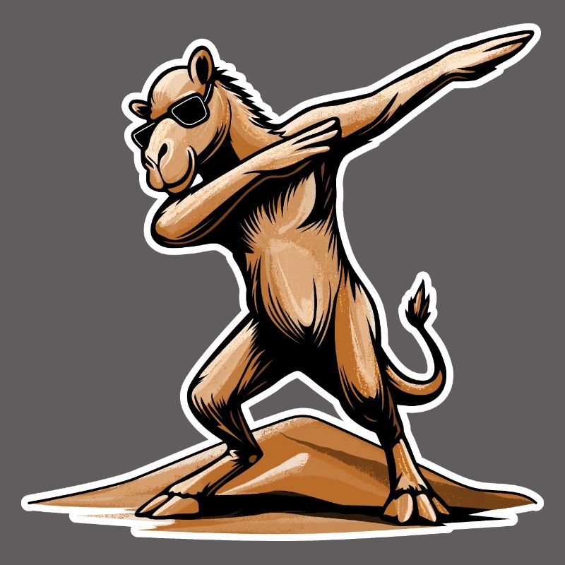 Cool Dab Dance Dromedary – Desert Fun à Dubaï