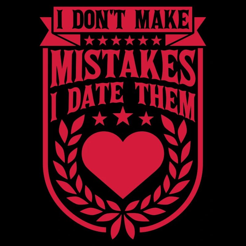 Date Mistakes Quote Logo