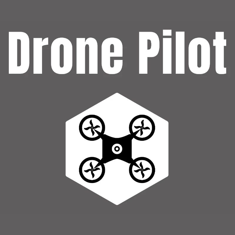 Drone Pilot Hex Tee