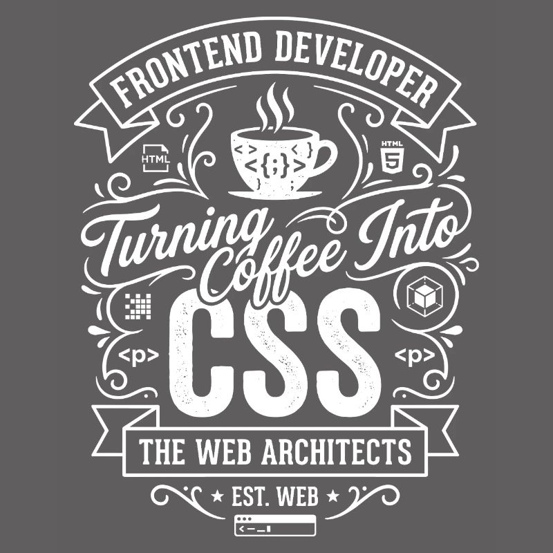 Frontend Coffee CSS Tee