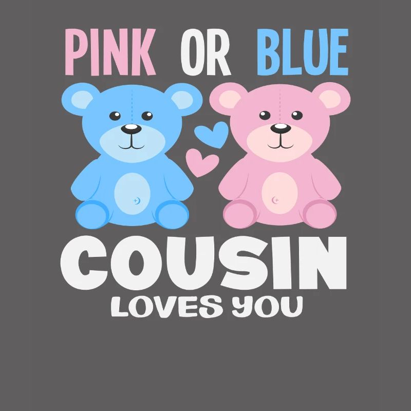 Pink Oder Blau Cousin Liebt Dich