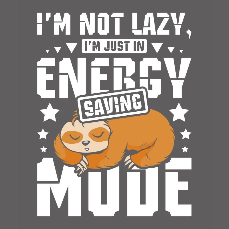 Power saving mode Sleeping Sloth