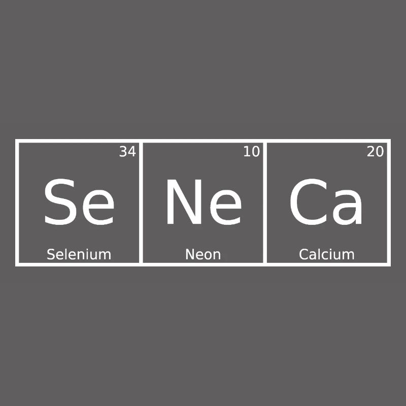 Seneca Name First Name Chemistry Periodic Table Elements