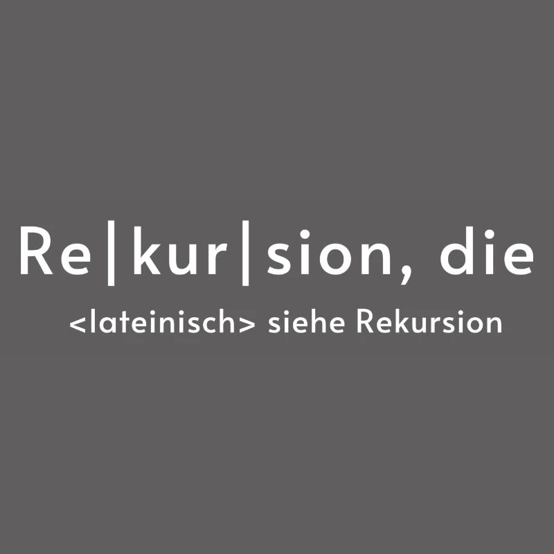 Recursion