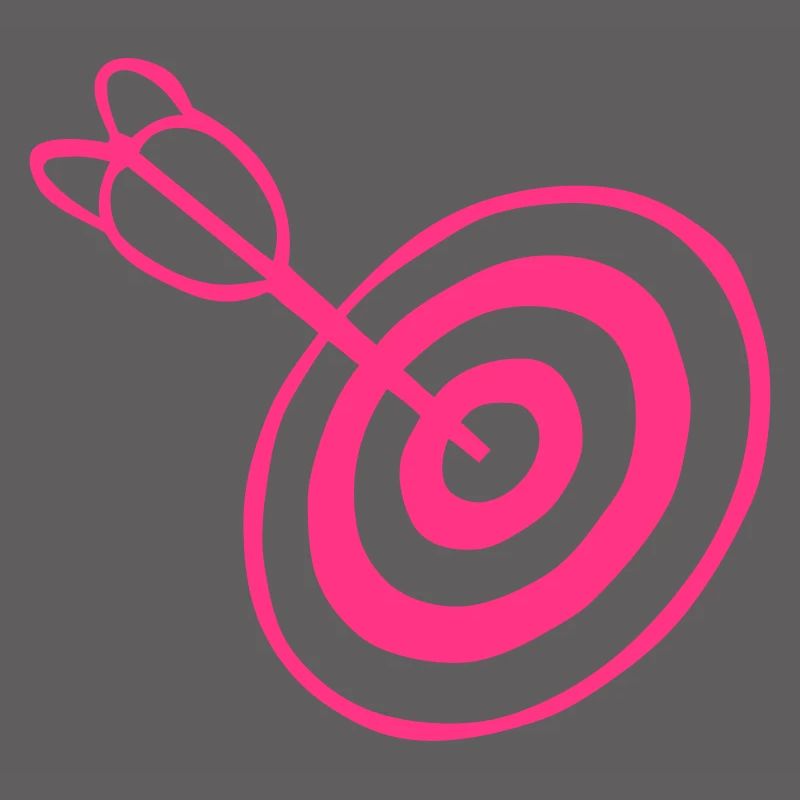 cible fleche flechette mille centre