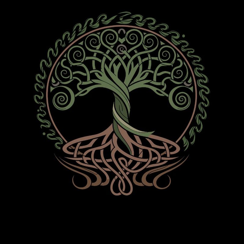 Neo Celtic Lebensbaum Symbolik