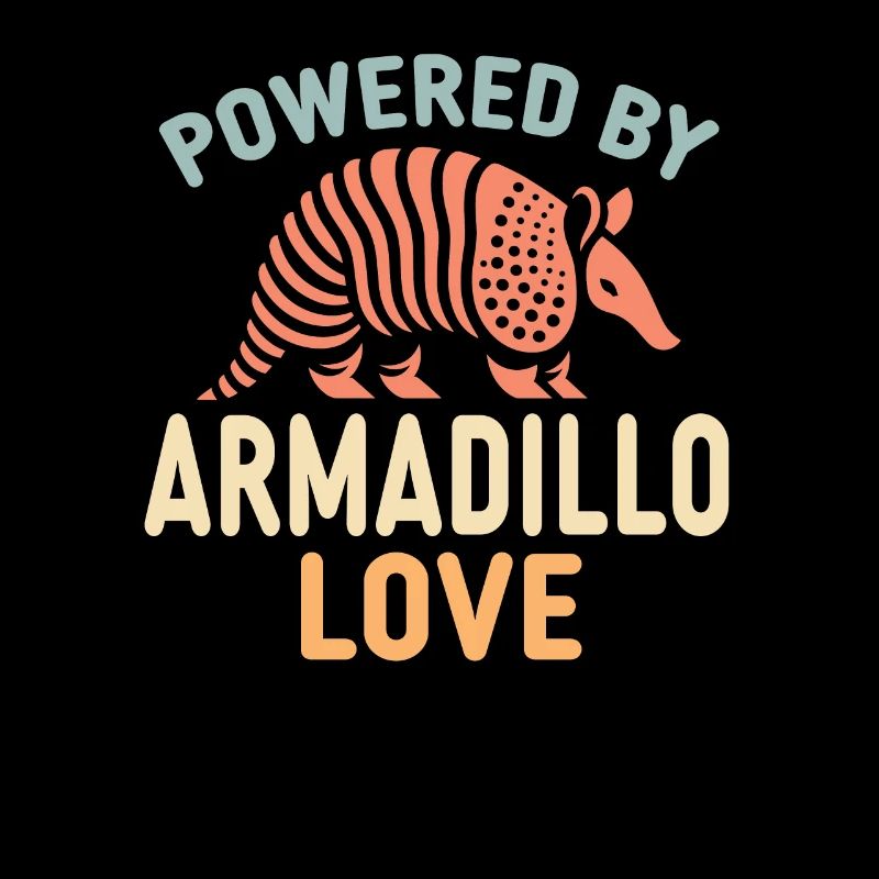 Armadillo Chlamyphoridae Enthusiast Einzigartige Grafik