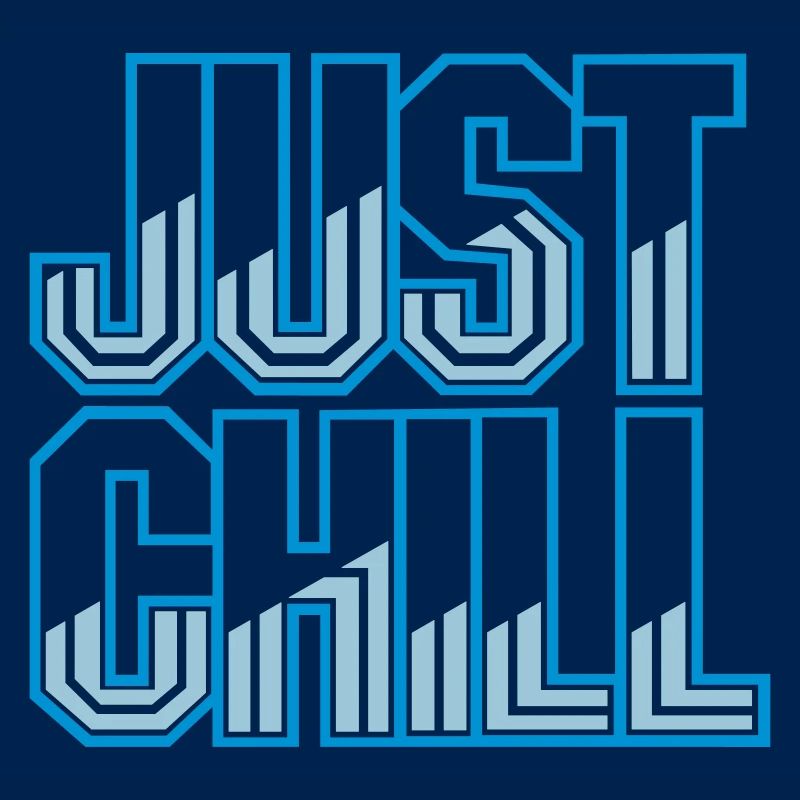 Just Chill Text Logo