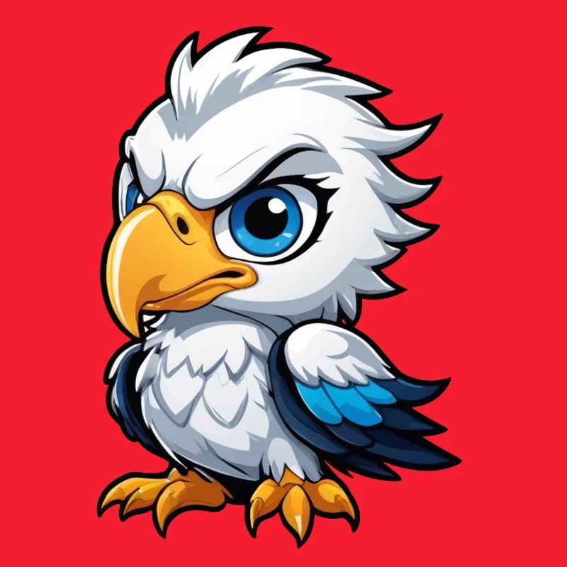 Cheeky Eagle Chick
