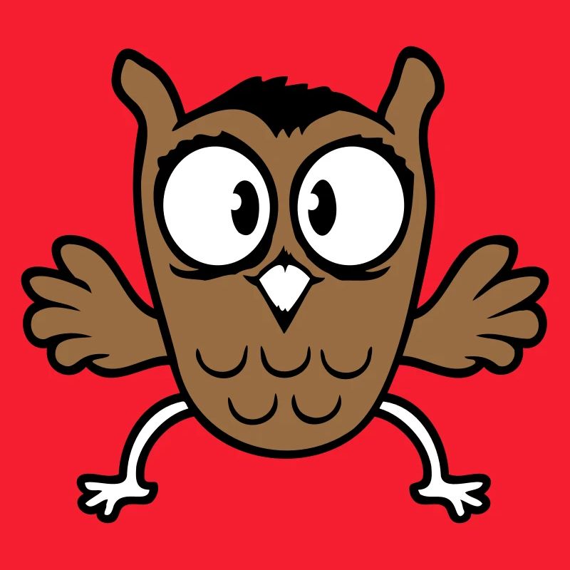 Owl Eagle Owl Jumps Funny, Jumping Jack Flies Flutters