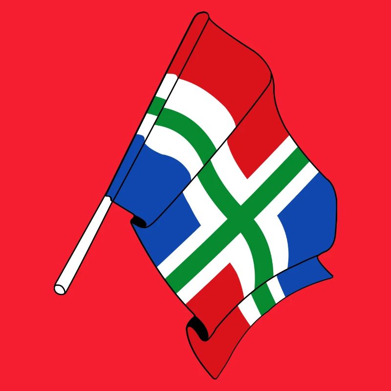 Drapeau de la province de Groningue