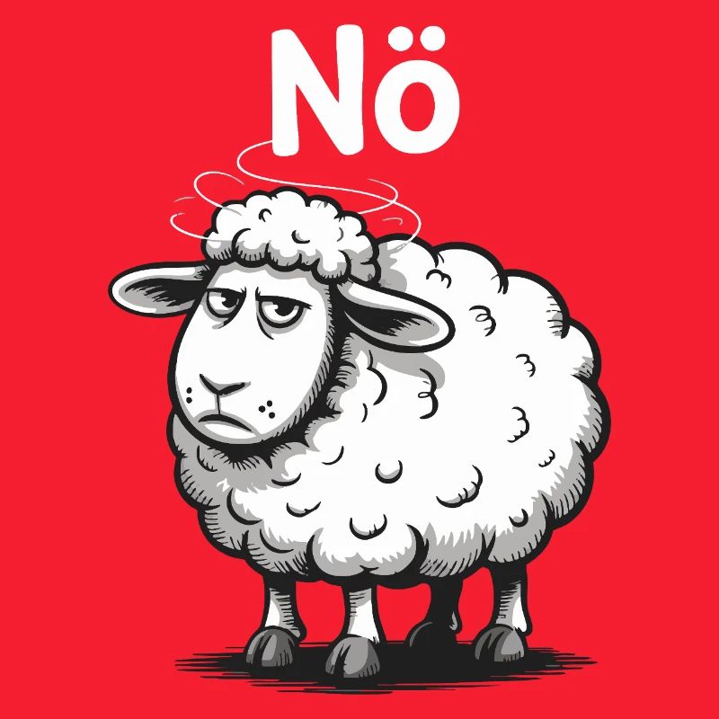 Basse-Autriche – Grumpy Sheep Humour Design