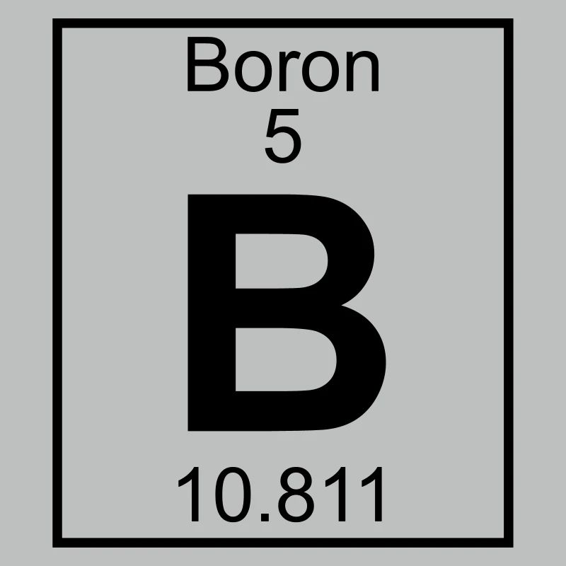 Boron (B) (element 5)