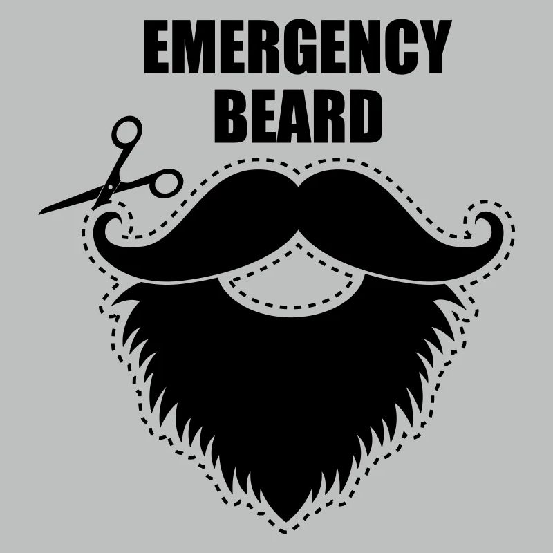 Schnurrbart Bart hipster