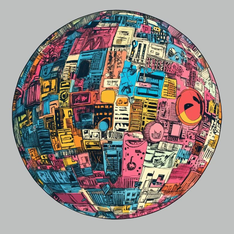 Sphère rétro-future : vision Technicolor !