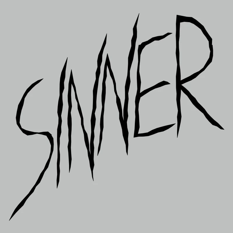 Sinner Text Design