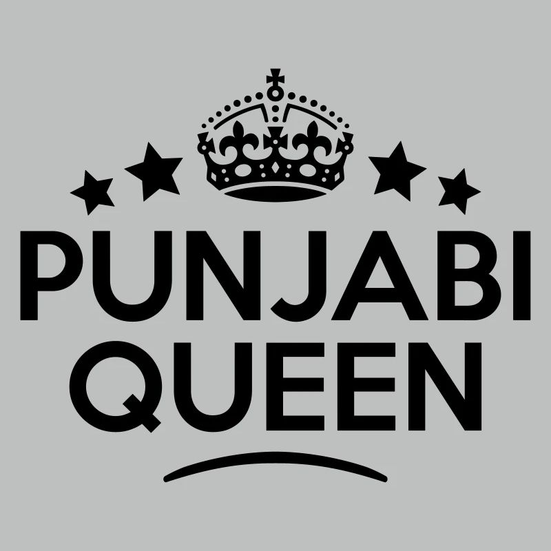 punjabi queen keep calm style copy