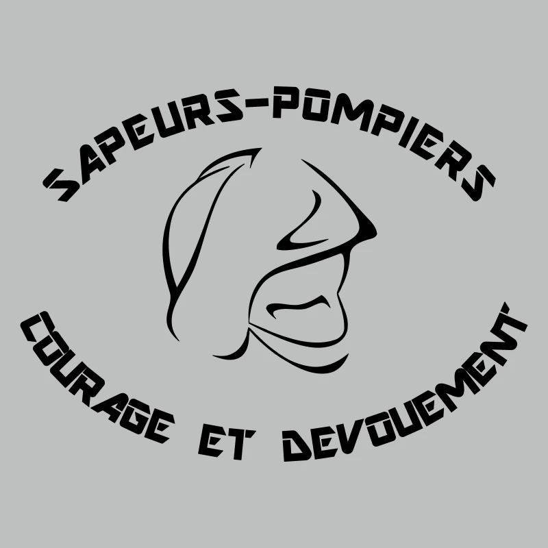 casque sapeurs-pompiers logo