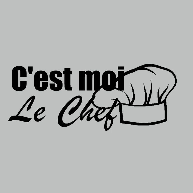 C'est moi le chef