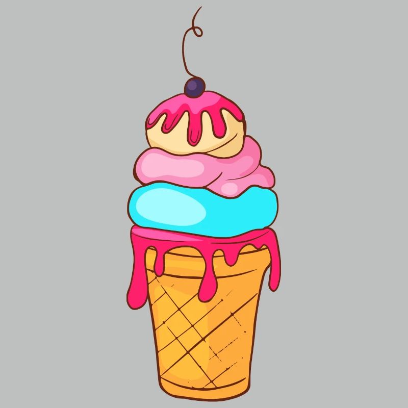 Eis Speiseeis Eiskrem Eiscreme Kugeleis Eisbecher