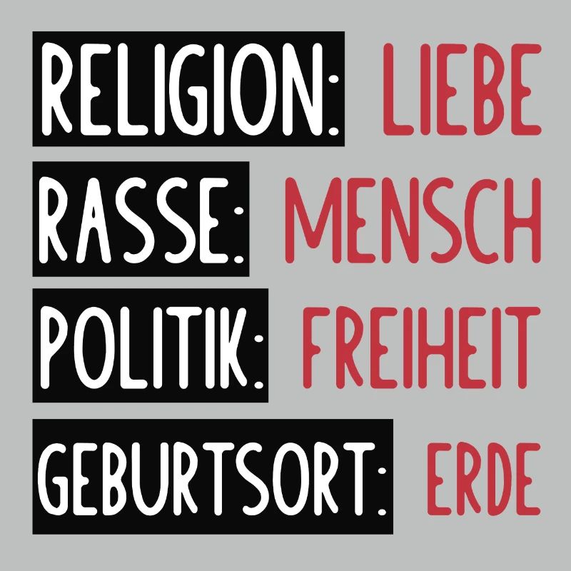 Statement - Keine Trennung oder Spaltung