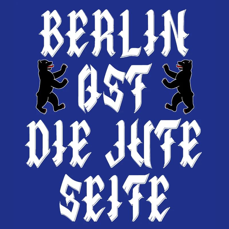 Berlin Bear - Berlin Est le côté jute