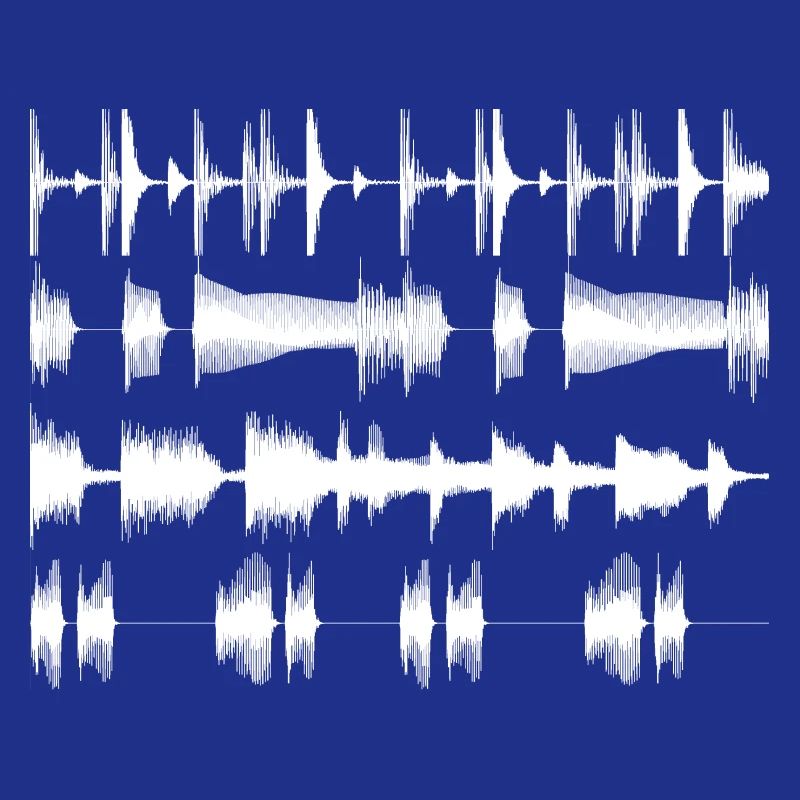 White waveforms