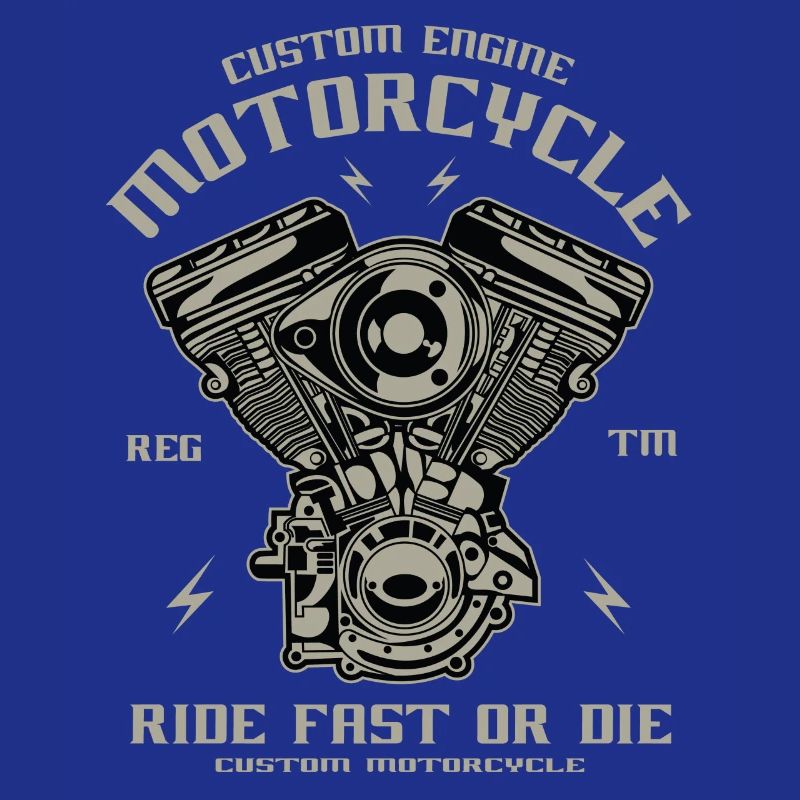 Conversion de moteur de moto Chopper Custom Engine