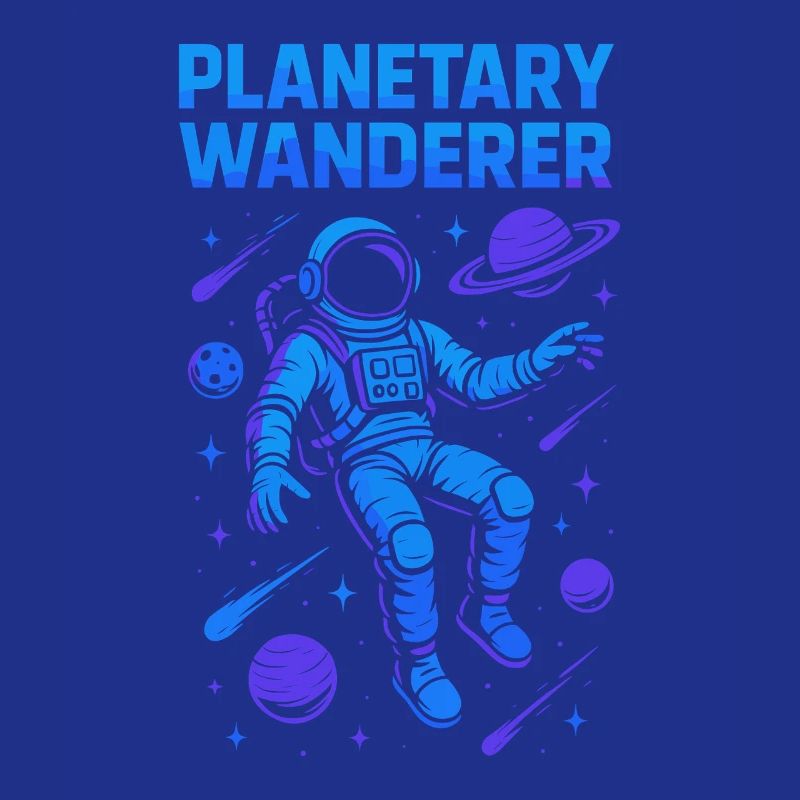 Space nerd design galaxy explorer cosmic