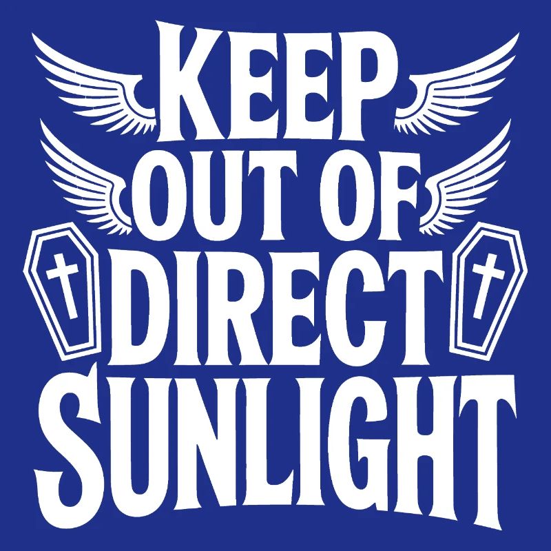Tenir à l’abri de la lumière directe du soleil ! Vampire Goth Emo