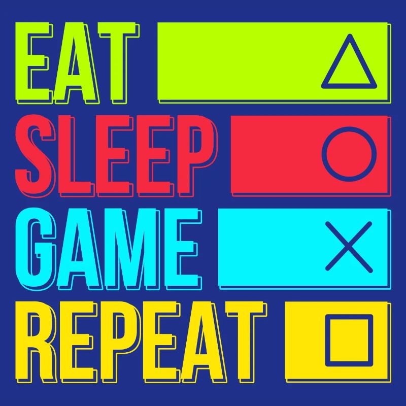 Manger le jeu de sommeil Répéter