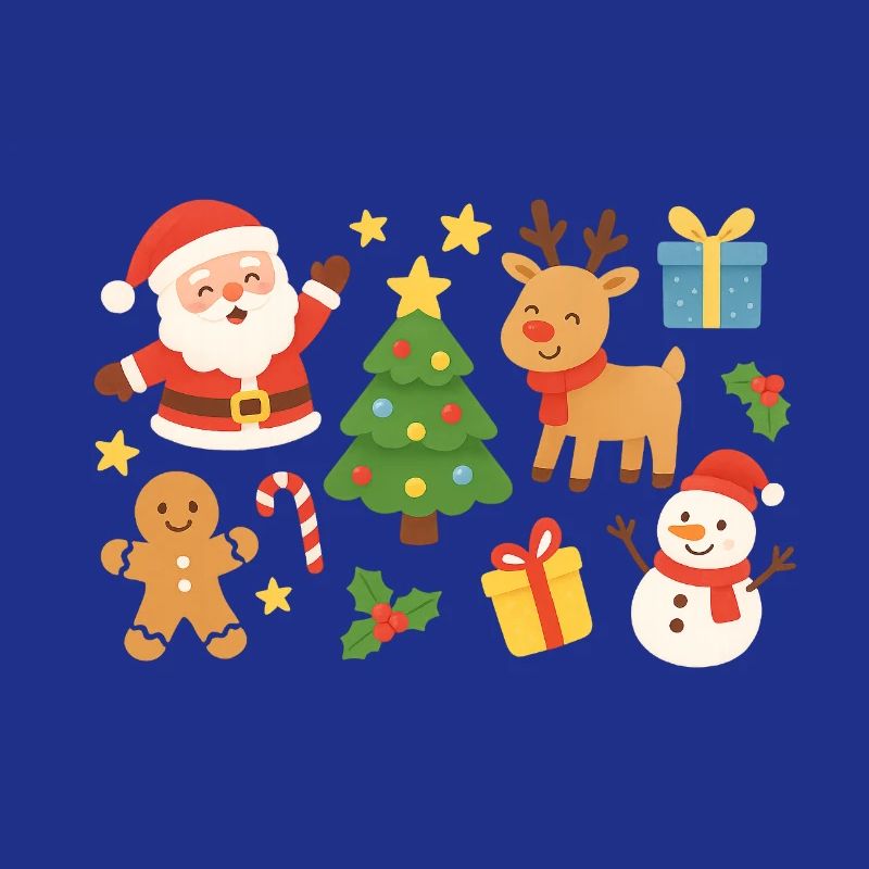 Christmas Magic Santa Reindeer Tree