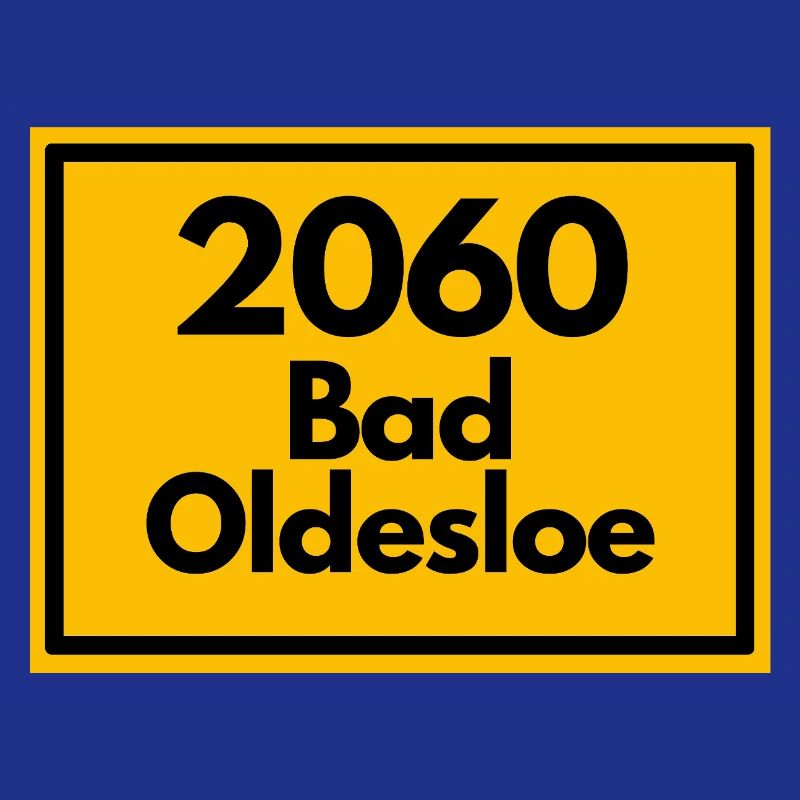 ANCIEN CODE POSTAL RÉTRO 2060 BAD OLDESLOE Moin