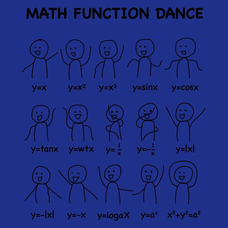 The 'Math Function Dance' (Nerd Shirt)