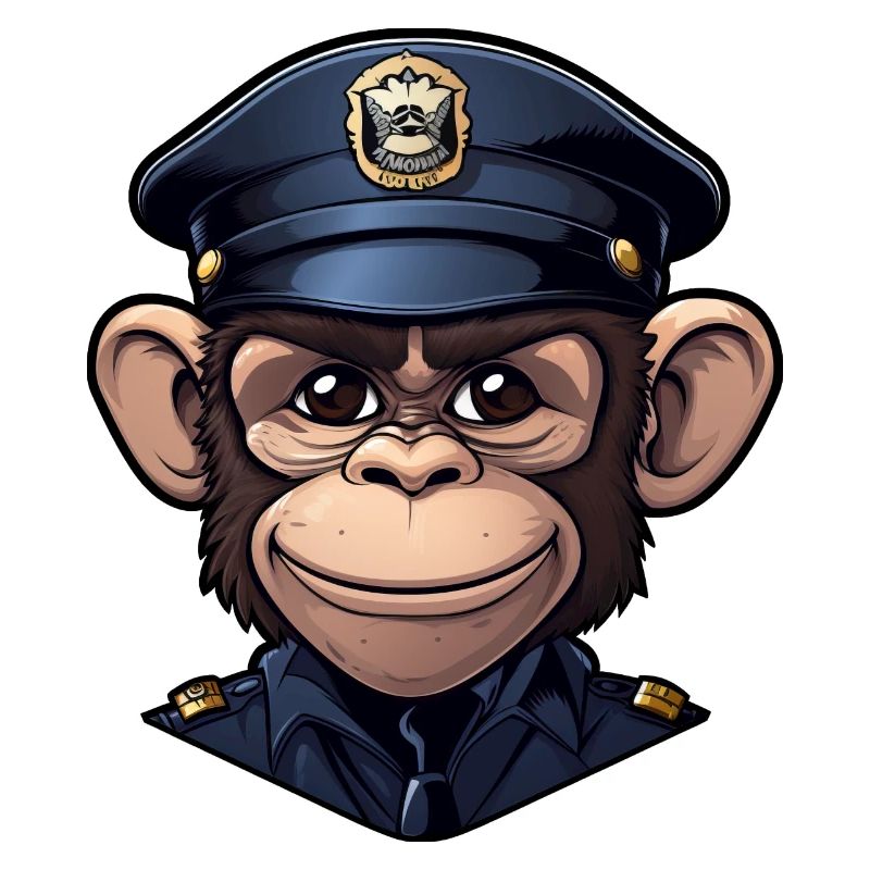 Singe policier