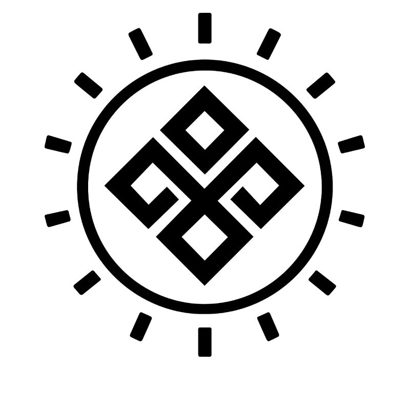 Symbole minimal de la déesse slave de Mokosh