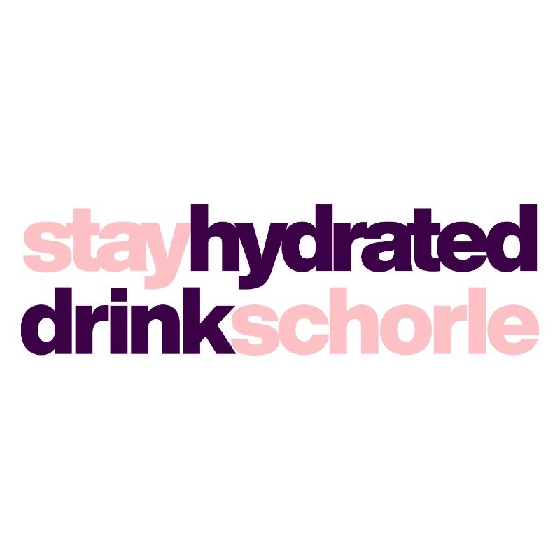 Stay hydrated - drink spritzer