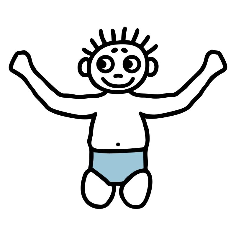 Toddler with diaper - V2