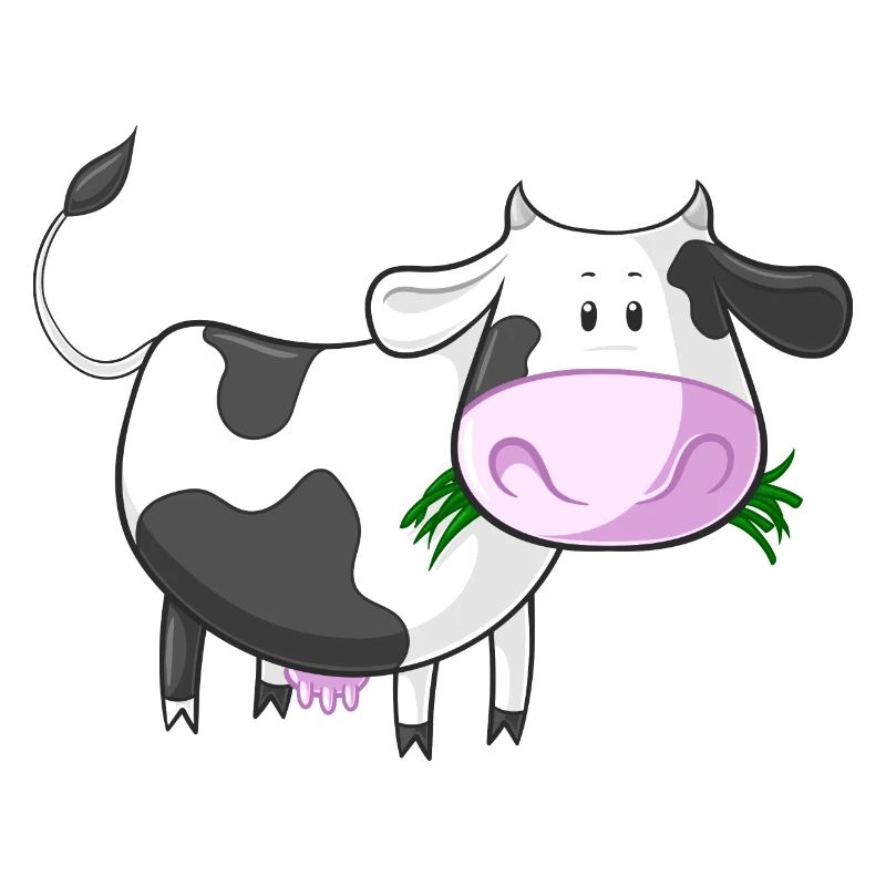 vache comique Grignotage